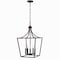 Jonathan Y Camden 16" 5-Light Iron Classic Midcentury Pendant Lantern, Oil Rubbed Bronze JYL7562A - alternate 10