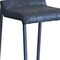 Homeroots 25" Gray Iron Low Back Counter Height Bar Chair 520158 - alternate 4
