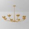 Troy Lighting Arcata 8 Light Chandelier, Vintage Gold Leaf, 55 In x 18.25 In F2048-VGL - alternate 7