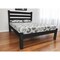 Homeroots Black Solid Wood Full Bed Frame 546747 - alternate 1