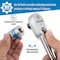 Neiko Flat Head Ratchet Set - 3 Piece Low Profile 1/4, 3/8, 1/2 Inch Drive, 90 Teeth, Long Handle 03006A - alternate 3