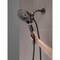 Delta Universal Showering Components In2ition H2OKinetic 5-Setting Two-in-One Shower 58620-RB-PK - alternate 8
