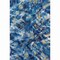 Homeroots 9' X 12' Blue Ivory And Gold Abstract Washable Indoor Outdoor Area Rug 643545 - alternate 1