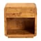 Bali & Pari Netra Modern and Contemporary Natural Real Burl Wood 1-Drawer Nightstand 253-13973-ZORO - alternate 9