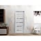 Sartodoors Sliding French Pocket Door 18 x 96in, Nordic White W/ Frosted Glass, Kit Trims Rail Hardware QUADRO4445PD-NOR-1896 - alternate 8