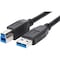 Targus 1M Usb 3.0 A To B Cable -Bto- Black ACC987USX - alternate 2