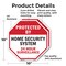 Signmission Protected By Home Security System 2, 10 inch X 10 inch, Aluminum Metal Signs, 2PK OC-A-2PACK-10-169 - alternate 5