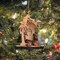 Holy Land Olive Wood Natural 3D Nativity Ornaments 3 in. GB-01 - alternate 5