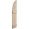 Ekena Millwork Rough Cedar 2 Board Joined Board-n-Batten w/Quarter Round Arch Top Faux Wood Shutters, 11W x 76H, PR SHUBJQ11X76RCPR - alternate 8