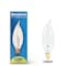 Bulbrite 25w CA10 Clear Dimmable (E12) Candelabra Screw Base Warm Wht Lght Incandescent Lght Bulb, 2700K, 50PK 861187 - alternate 8
