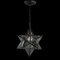 Jonathan Y Stella 12" Moravian Star Metal/Clear Glass LED Pendant, Oil Rubbed Bronze/Clear JYL9035C - alternate 11