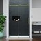 Anzzi 48in Reversible Frameless Sliding Glass Shower Door w/ Soft-Close System and Brushed Gold Finish SD-AZ20-01BG - alternate 6
