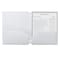 C-Line Products Two-Pocket Heavyweight Poly Portfolio Folder with Three-Hole Punch, White, 25PK 33937 - alternate 3