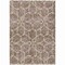 Homeroots 8' X 10' Taupe And Ivory Geometric Washable Indoor Outdoor Area Rug 613052 - alternate 8