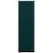 Ekena Millwork True Fit PVC Center Circle Arts & Crafts Fixed Mount Shutters, Thermal Green, 15W x 44H, PR TFP001AC15X044FG - alternate 14