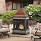 Sunjoy Heirloom Slate Wood Burning Fireplace, Copper A304001006 - alternate 6