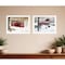 Homeroots Set Of Two Crisp and New Fallen Snow 1 White Framed Print Wall Art, 2PK 406199 - alternate 4