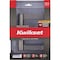 Kwikset Entry Lockset SmartKey Halifax Satin Nickel ANSI/BHMA Grade 2 KW1 1-3/4 Satin Nickel 97402-812 - alternate 5