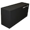 Deejay Led Two 12in Woofers plus Two Tweeters and One Horn GREEN VINYL Empty Chuchera Speaker Enclosure D12T2H1VYGREEN - alternate 5