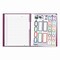 Blueline NotePro Notebook, 1-Subject, Wide/Legal Rule, Dark Raspberry Cover, (100) 10.75 x 8.5 Sheets A10200.RAS - alternate 6