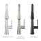Brondell Jema High Efficiency Touchless Pull Down Kitchen Faucet - Matte Black KFS15-MB - alternate 9