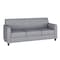 Flash Furniture Sofa, 29" x 32-1/4", Upholstery Color: Gray BT-827-3-GY-GG - alternate 1
