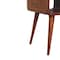 Homeroots 22" Brown Solid Wood One Drawer Nightstand 651476 - alternate 7