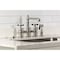 Kingston Brass Bridge Kitchen Faucet with Brass Sprayer, Polished Nickel KS7276BEXBS - alternate 3