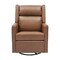 Flash Furniture Cash Swivel Glider Rocker Manual Recliner Chair, 270 Degree Swivel, USB/USB-C Charging Ports CY-RAC-536U-CGNPU-GG - alternate 7