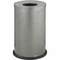 Safco 35 gal. Puncture-Resistant Steel Round Trash Can, Black 9677NC - alternate 1