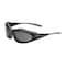 Bouton Optical Full Frame Safety Glasses w/Black Frame, Foam Padding, Gray Lens and Anti-Scratch/Anti-Fog Coating 250-50-0421 - alternate 1