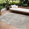 Homeroots 8' X 10' Beige And Gray Abstract Washable Indoor Outdoor Area Rug 602686 - alternate 1
