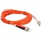Add-On This Is A 4M Lc (Male) To St (Male) Orange Duplex Riser-Rated Fiber ADD-ST-LC-4M6MMF - alternate 4