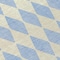 Homeroots 8' Sky Blue And Ivory Round Geometric Washable Indoor Outdoor Area Rug 577117 - alternate 5