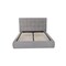 Homeroots Gray Tufted Linen Blend Upholstered Queen Bed Frame 606425 - alternate 8