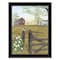 Homeroots Mornings Glory 4 Black Framed Print Wall Art 404527 - alternate 1