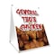 Signmission General Tso's Chicken, 36 Inch x 24 Inch A-frame Yard Sign SBC-2436-General Tso's Chicken - alternate 1