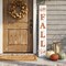 Homeroots 72in White And Orange Solid Wood Happy Fall Porch Sign 634308 - alternate 4