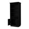 Homeroots 70" Black Wood Bar Cabinet With Two Doors 552297 - alternate 8
