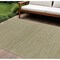 Homeroots 6' X 9' Green And Gold Abstract Indoor Outdoor Area Rug 572900 - alternate 1