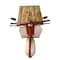 Homeroots Rustic Red And Vanilla Scooter Cabinet 388275 - alternate 1
