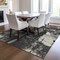 Homeroots 9' X 12' Black Gray And Ivory Abstract Washable Indoor Outdoor Area Rug 596846 - alternate 6