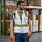 Dome75 DYNAMIC Enhanced Visibility Identification HiVis Contrast Mesh Safety Vest DV2183 - alternate 4