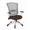 Space Seating Pulsar White Frame Managers Chair, Twilight Cocoa 317W-W1C1F2W-K011 - alternate 1