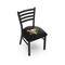 Holland Bar Stool Co BlackLogo Chair, VinylSeat L00418PitPen - alternate 1