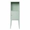 Homeroots Pale Green Crosshatch Accent Storage Cabinet 401690 - alternate 1