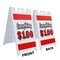 Signmission Everything Dollar, A-Frame & 2 Decals Installed, Heavy-Duty Plastic Frame SBHD-D-2436-Everything 1 Dollar - alternate 5