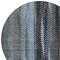 Homeroots 8' Blue Gray And Charcoal Round Botanical Leaves Washable Indoor Outdoor Area Rug 581938 - alternate 4