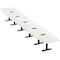 Skutchi Designs 22ft Boat Conference Table With Power | Harmony Series | 22 Person Meeting Room Table HAR-BOT-48X264-T.BK-W960-EBLK - alternate 1