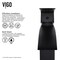 Vigo Satro Single Handle Single-Hole Bathroom Faucet in Matte Black VG01015MB - alternate 6